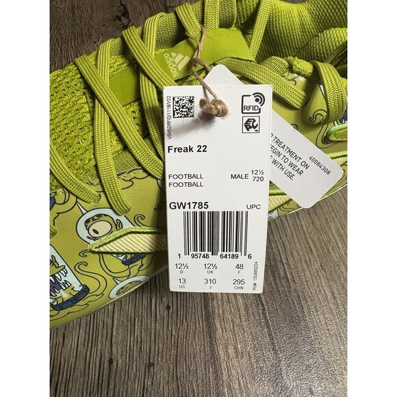 Adidas Freak 22 X The Simpsons Football Cleats Kang Kodos GW1785 Men’s Size 13 - Picture 8 of 8